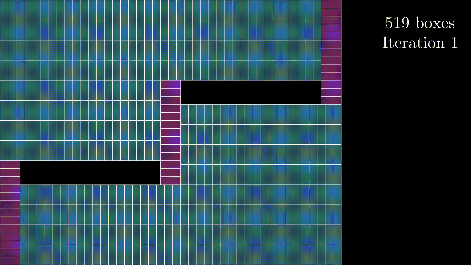 hollow block animation